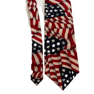 Huntington Neck Tie Men's USA Flag United States of America Cotton